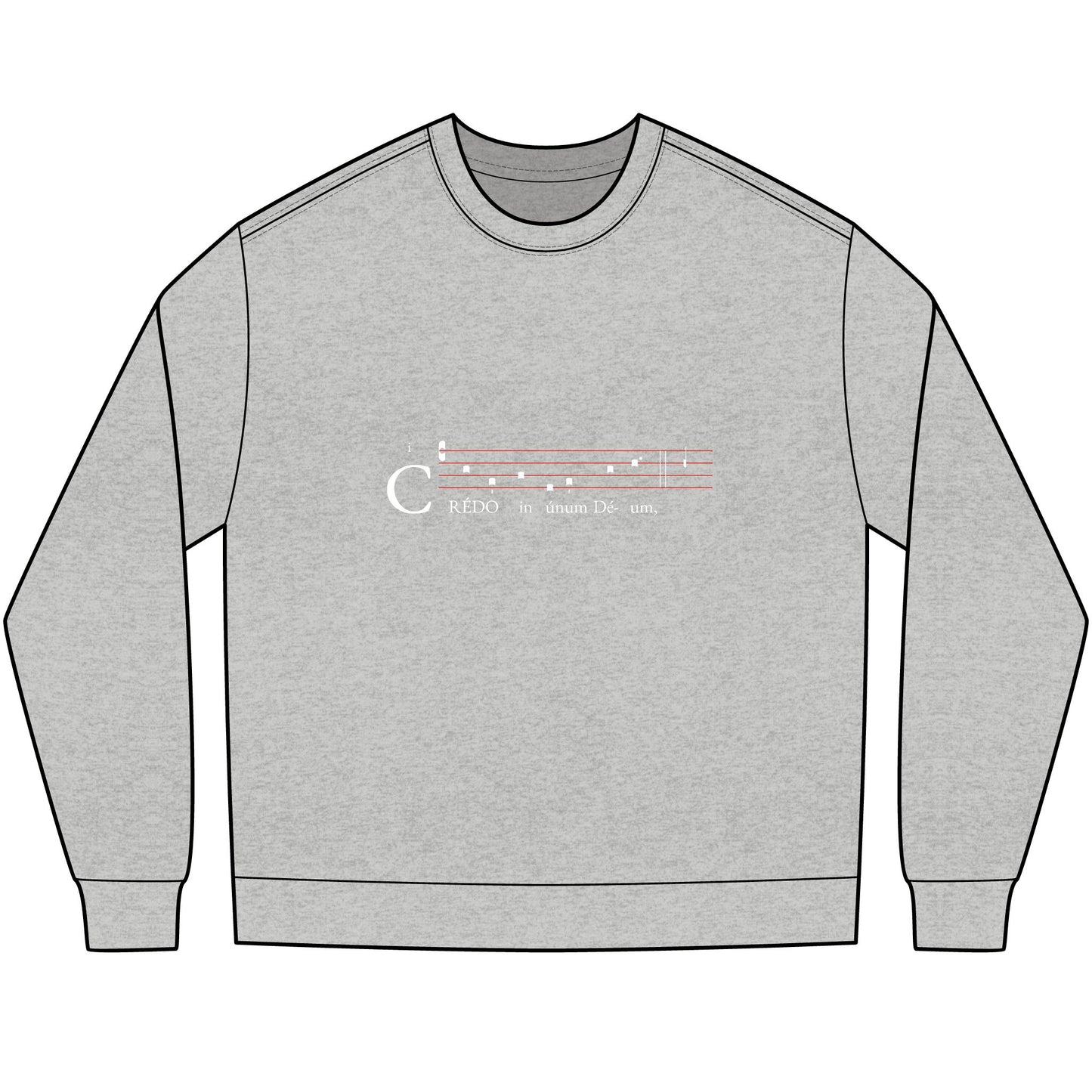 Credo in unum Deum Unisex Heavyweight Long Sleeve T-Shirt IV