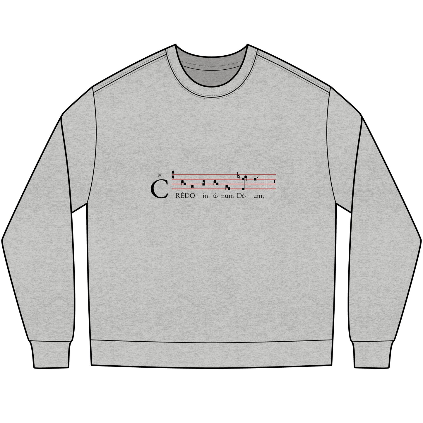 Credo in unum Deum Unisex Heavyweight Long Sleeve T-Shirt VI