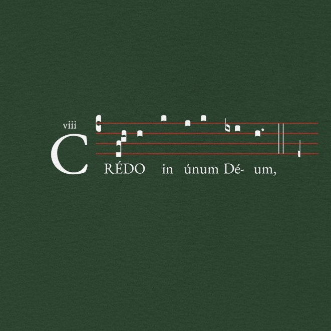 Credo in unum Deum Unisex T-Shirt Missa Regia I