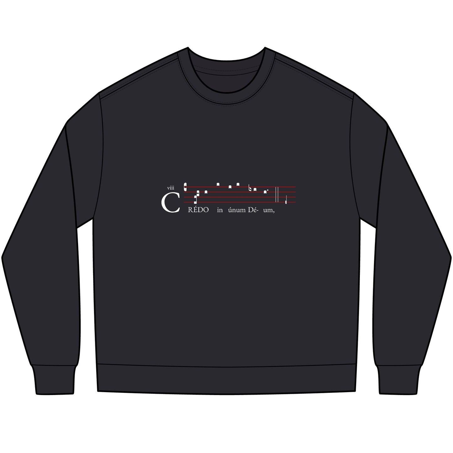 Credo in unum Deum Unisex Heavyweight Long Sleeve T-Shirt Missa Regia I