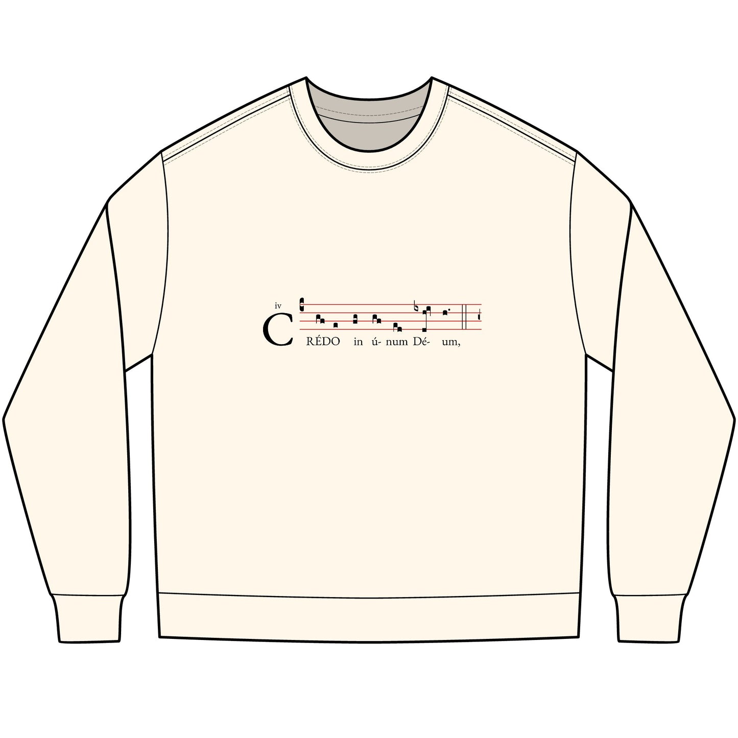 Credo in unum Deum Unisex Heavyweight Long Sleeve T-Shirt VI