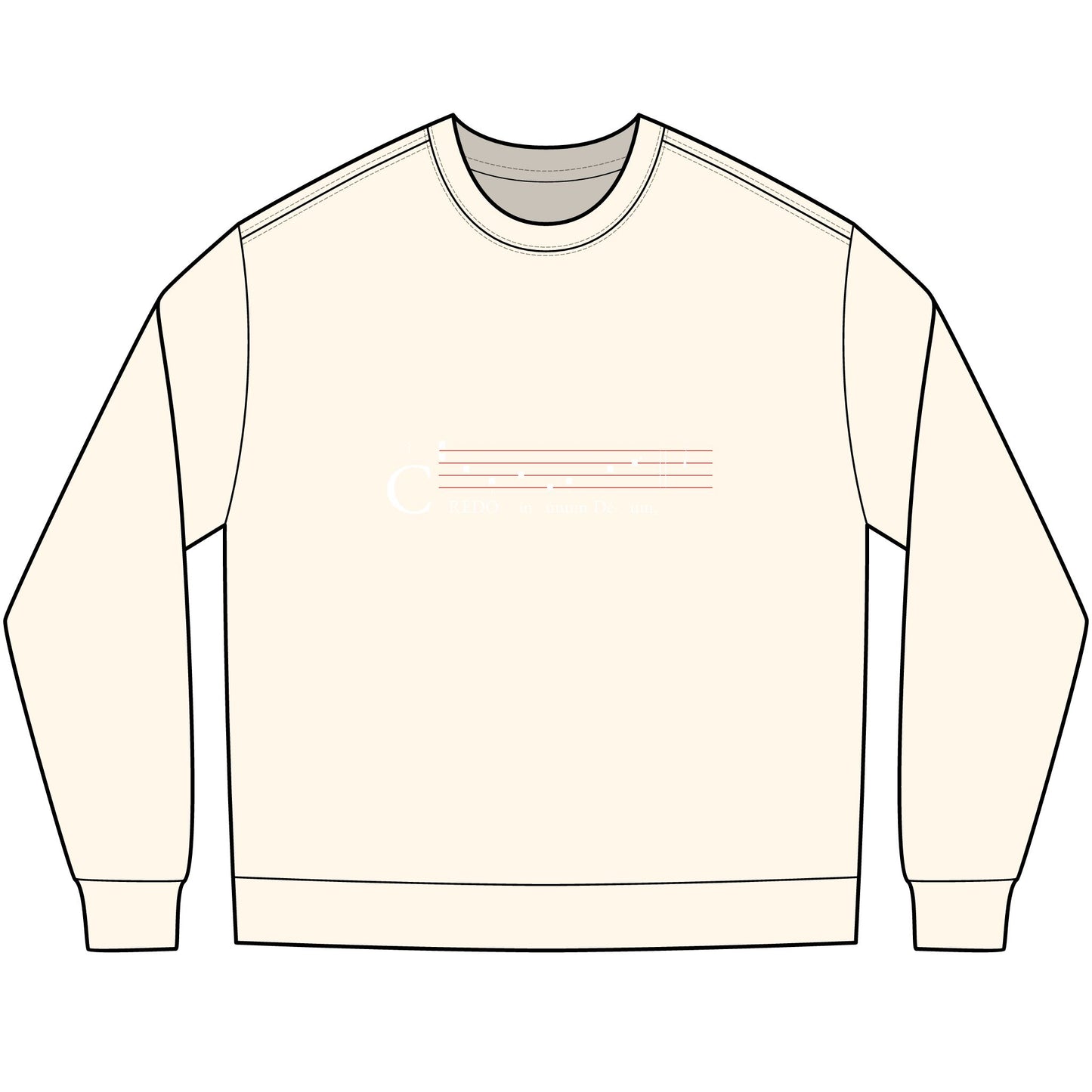 Credo in unum Deum Unisex Heavyweight Long Sleeve T-Shirt IV