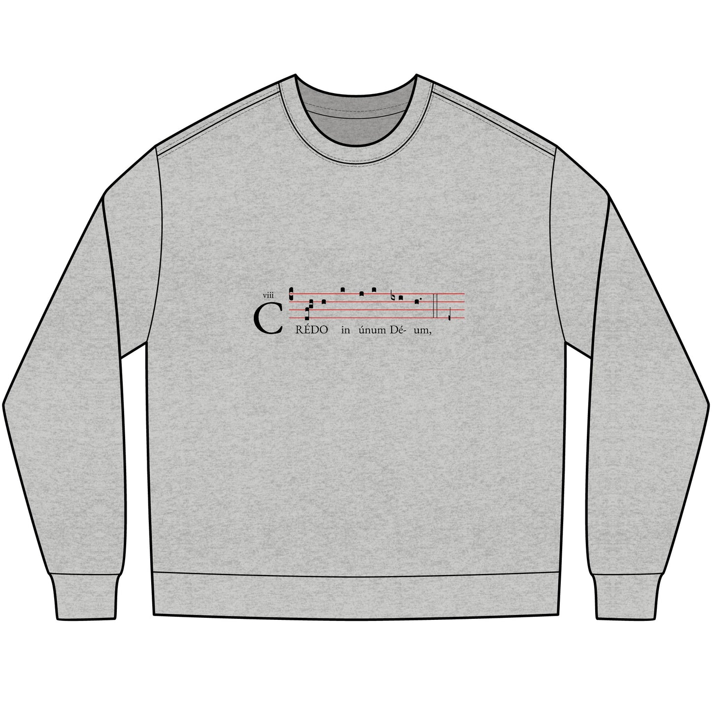 Credo in unum Deum Unisex Heavyweight Long Sleeve T-Shirt Missa Regia I