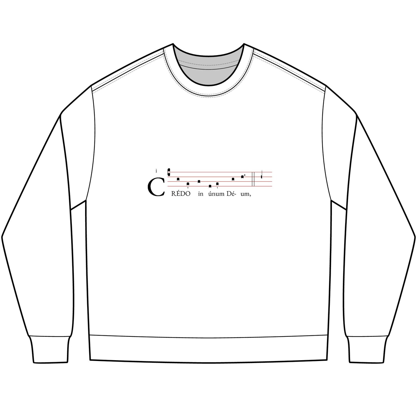 Credo in unum Deum Unisex Heavyweight Long Sleeve T-Shirt IV