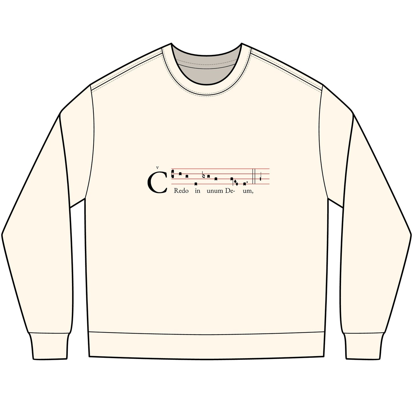 Credo in unum Deum Unisex Heavyweight Long Sleeve T-Shirt III