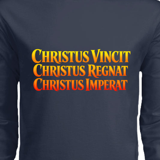 Christus Vincit Long Sleeve T-Shirt